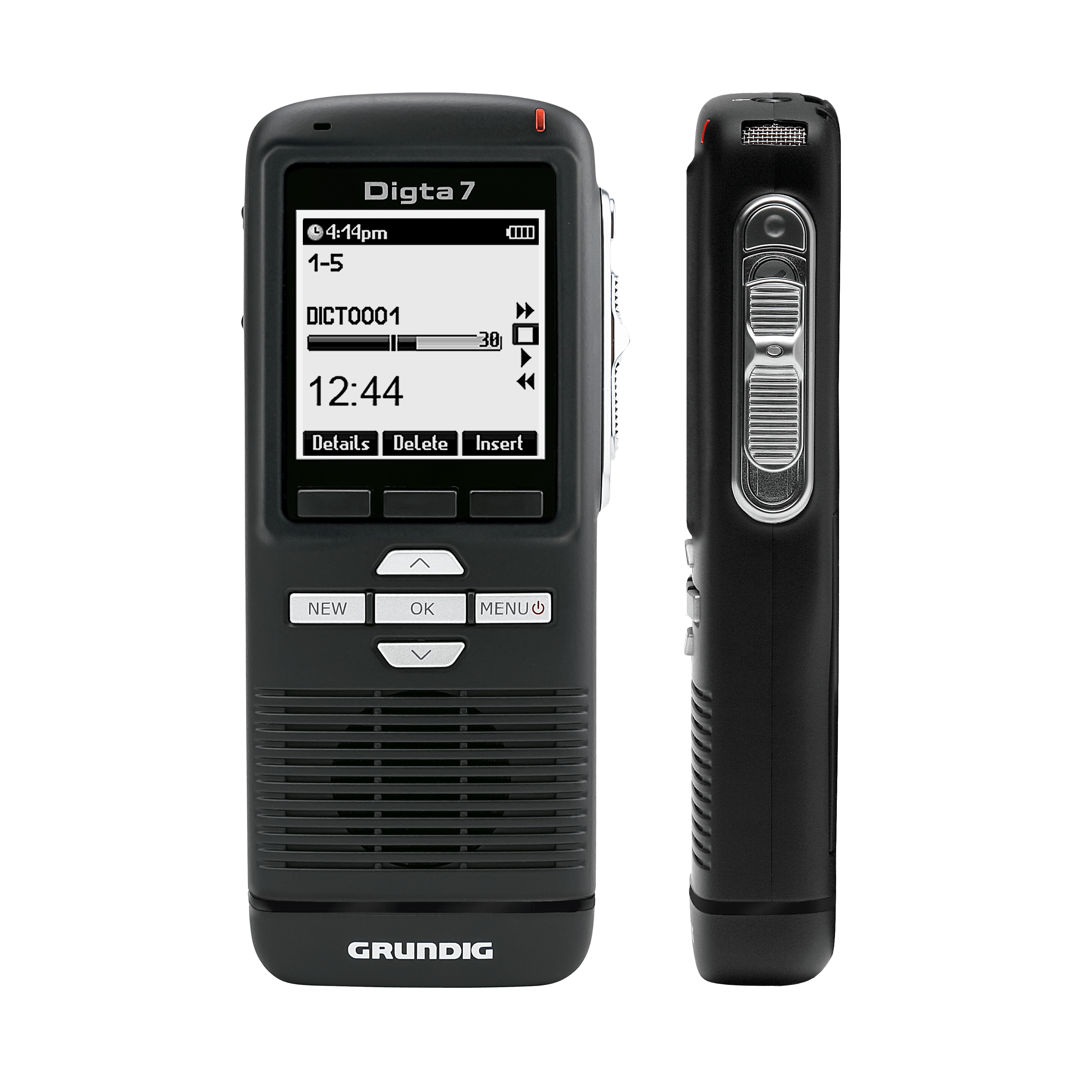 Grundig Digta 7 Portable Dictaphone - Recording Solutions - Hardware
