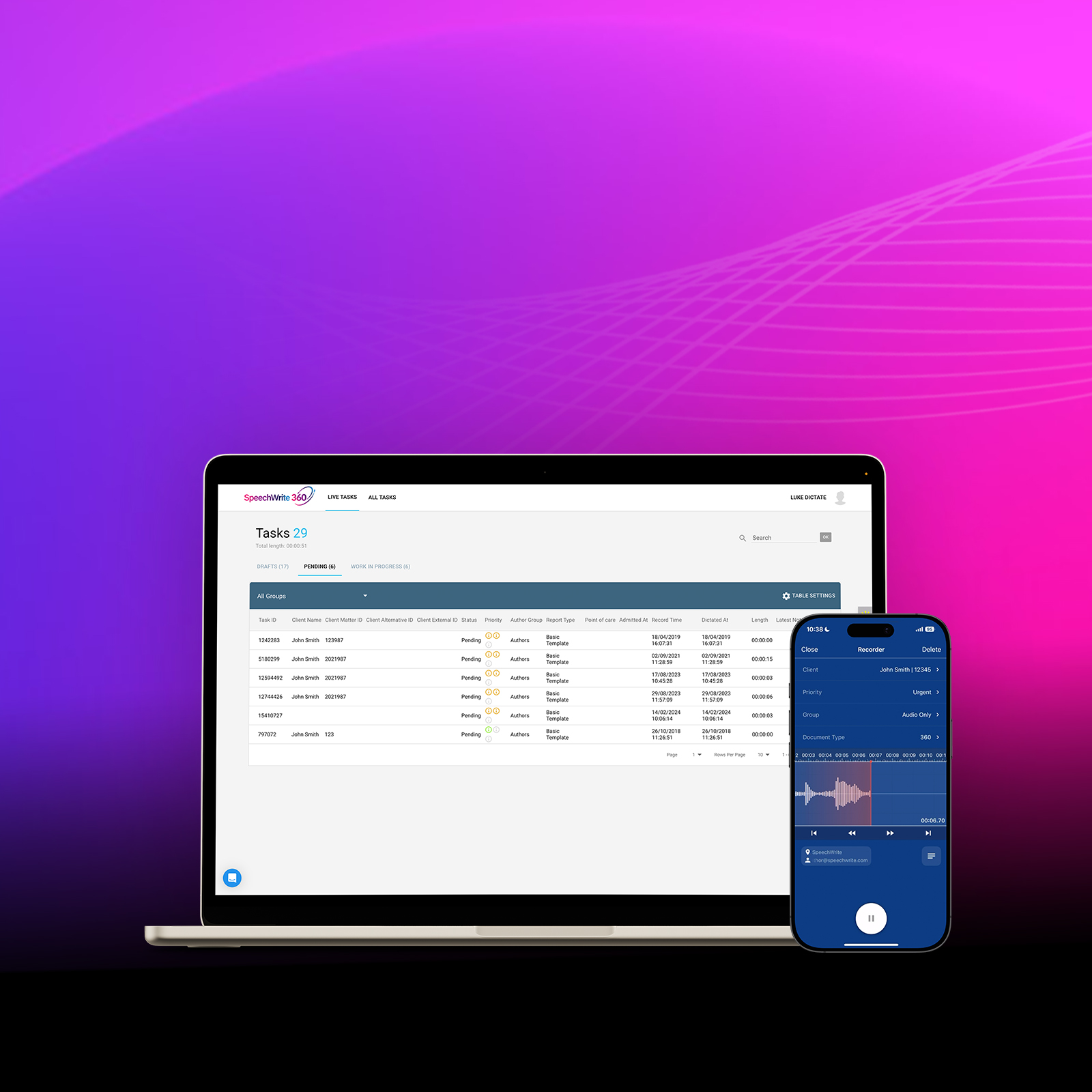 AI-Powered Dictation & Voice Recognition