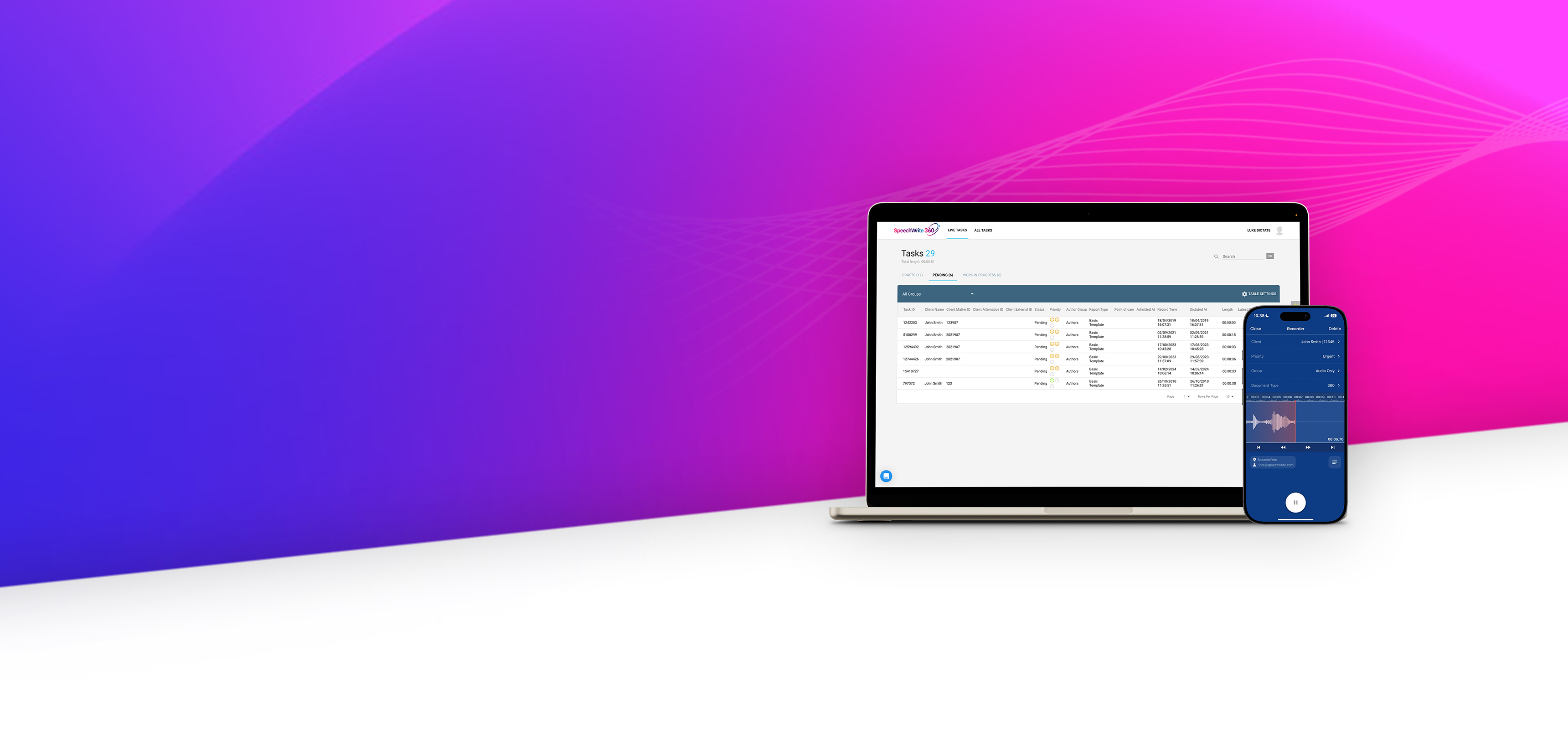 AI-Powered Dictation & Voice Recognition