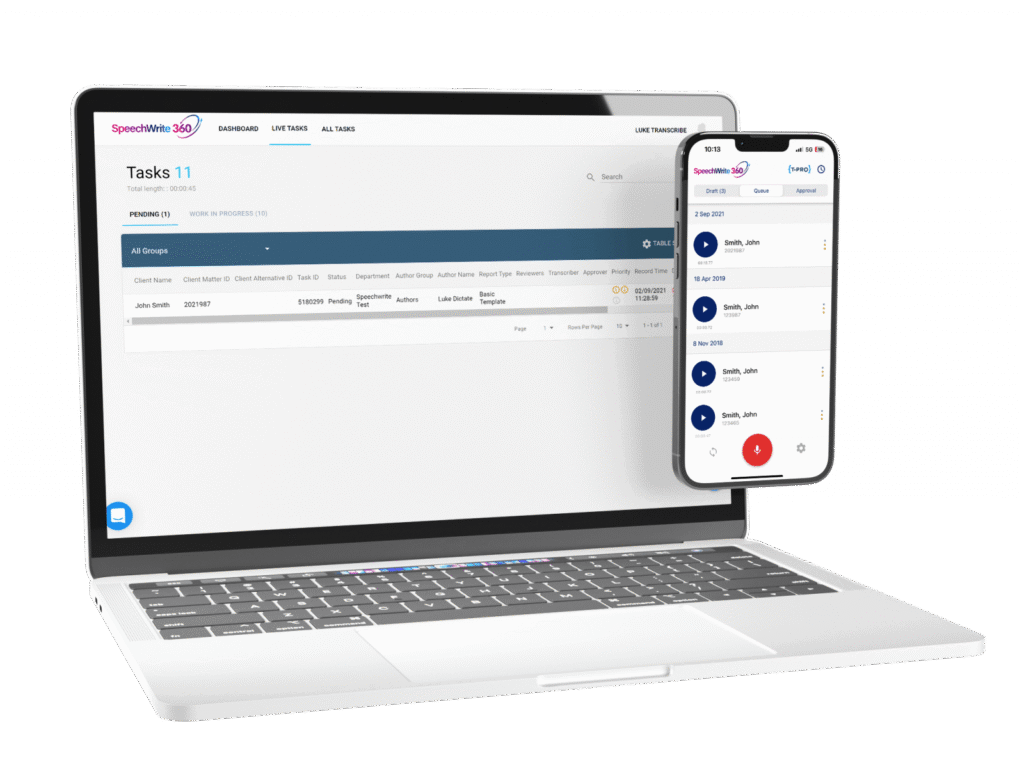SpeechWrite 360 Digital Dictation Software