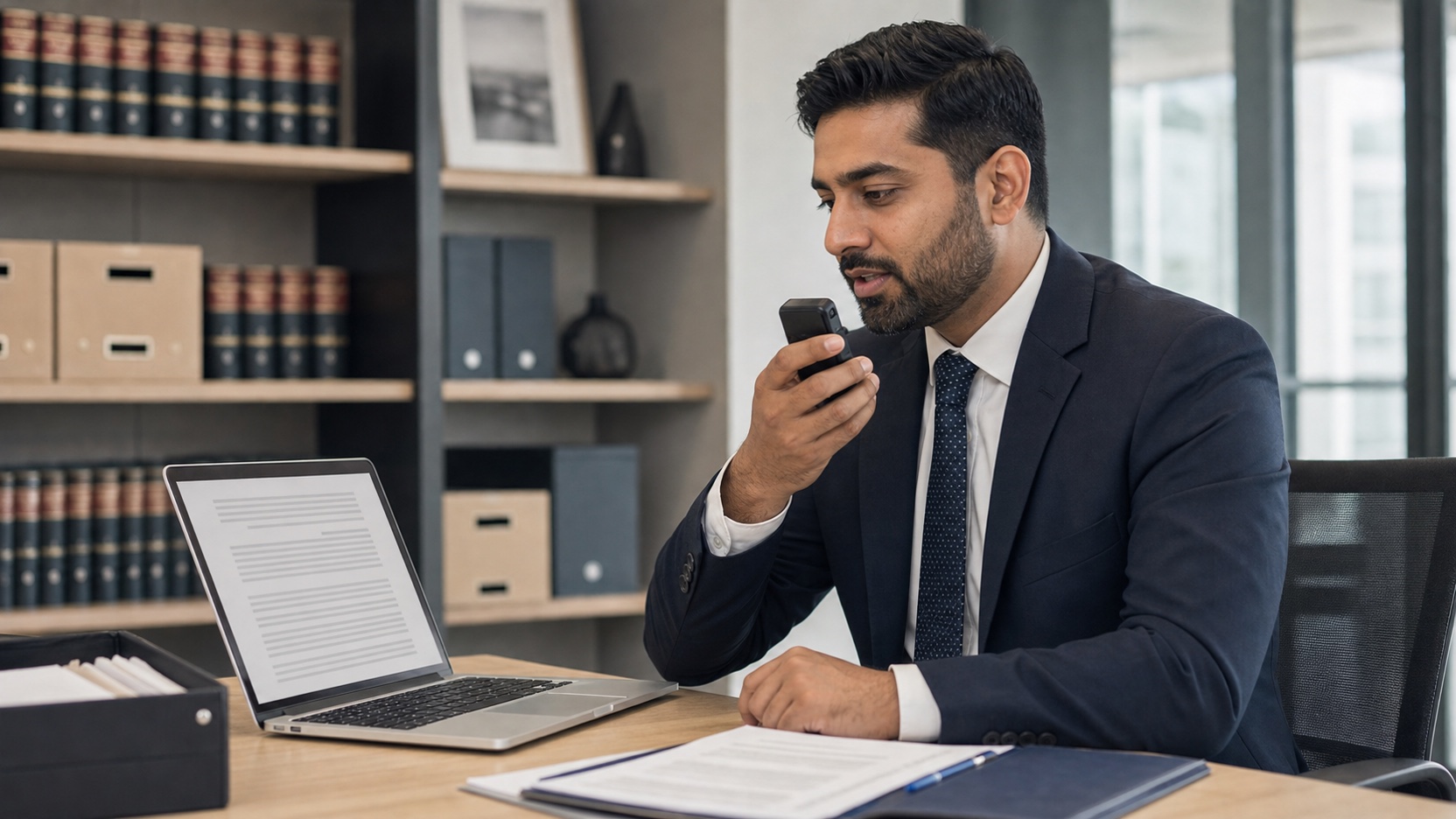 AI Legal Scribe: Turning a Solicitor’s Dictation Into a Finished Document